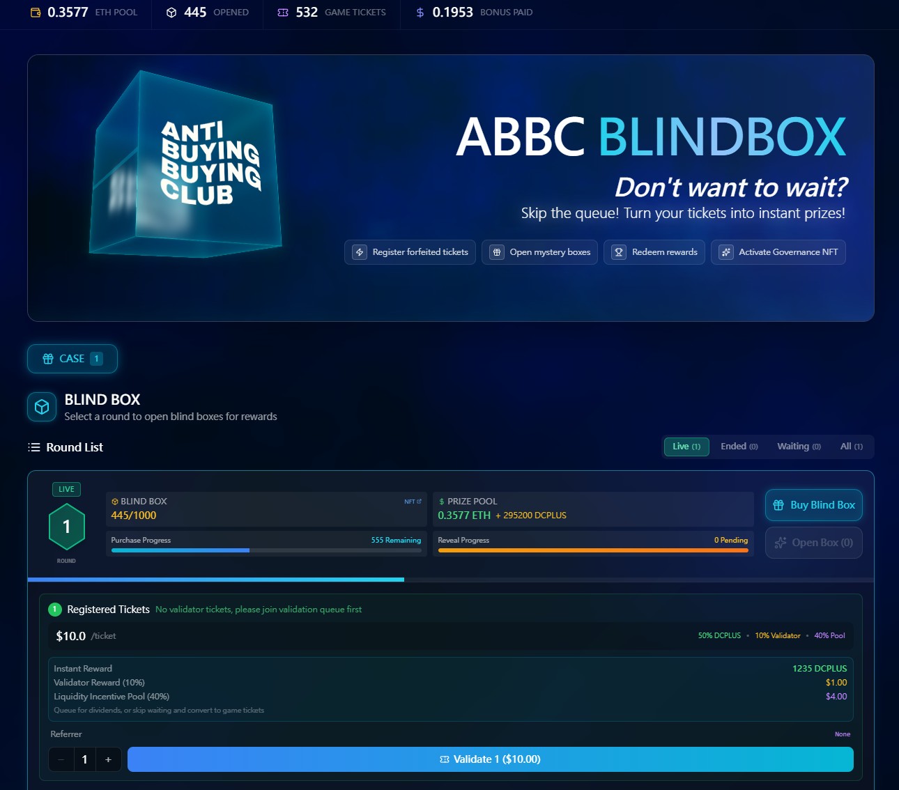 Anti Buying Buying Club